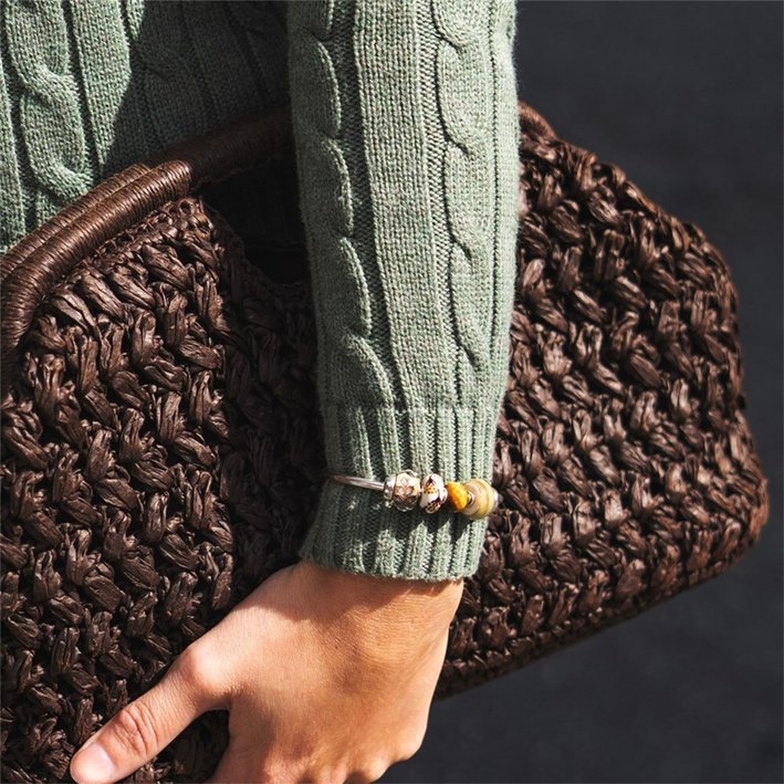 Бусина "Лесная тишина"