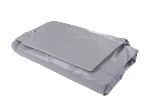 Тент /УАЗ 2360 Профи/ (2,42х1,93х1,29) серый (двухсторонний, усиленный) (ТЕНТ-ПРОМ)