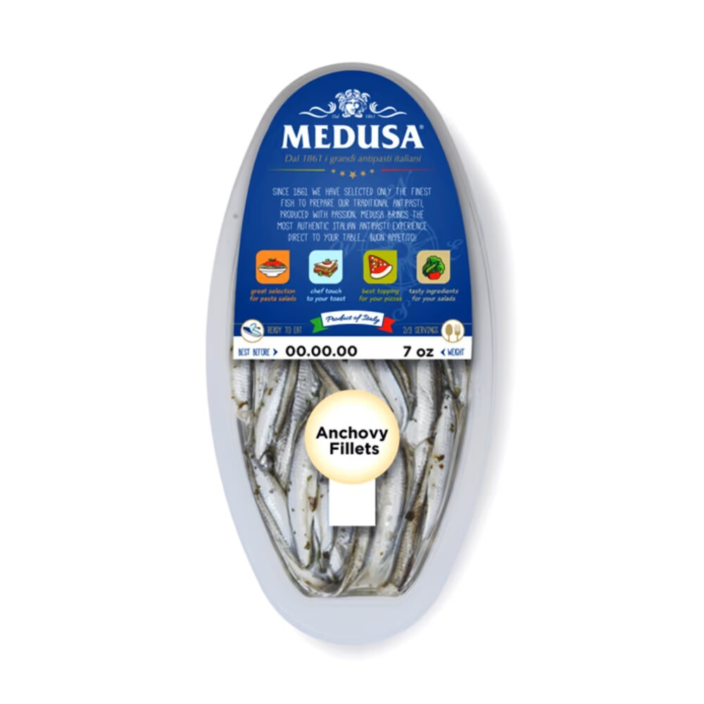 Medusa Филе анчоуса 200 гр