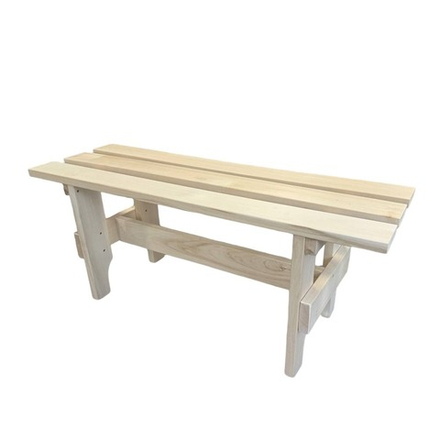 Лавка 100 для бани и сауны (липа)