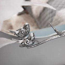 Зеркало настенное Терра Бранч Айс Античное Серебро