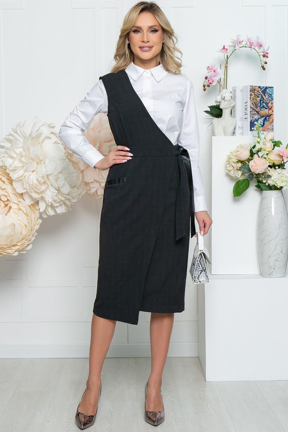 Сарафан "Стиль" (графит) П5464 LT Collection