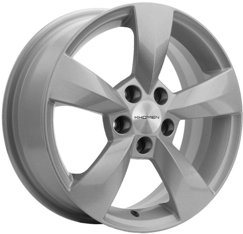 Khomen 1504 6x15 5x100 ET 38 Dia 57.1 (silver)