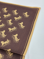 Платок коричневый Celine