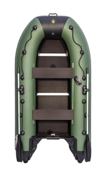 Ривьера 2900 СК зеленый/черный (лодка ПВХ под мотор)