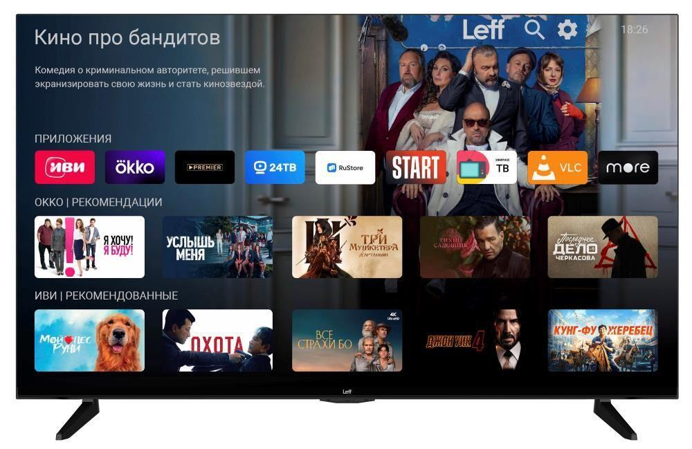 Телевизор 43" Leff VK MARUSIA 43U670S