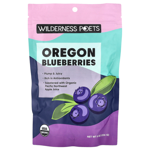 Wilderness Poets, орегонская голубика, 226 г (8 унций)