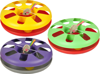 Трек для кошки KITTY-ROUNDABOUT, Flamingo