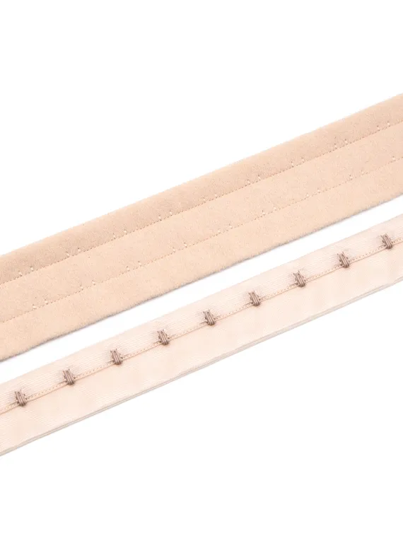 Крючки/петли на ленте, двухрядные, Arta-F, телесный 126