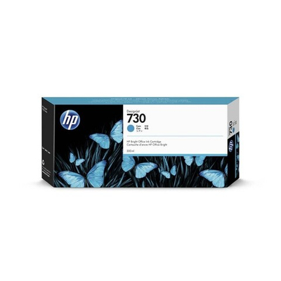 Картридж HP 730 (P2V68A) для DesignJet T1600/T2600/T1700 голубой (300 мл)