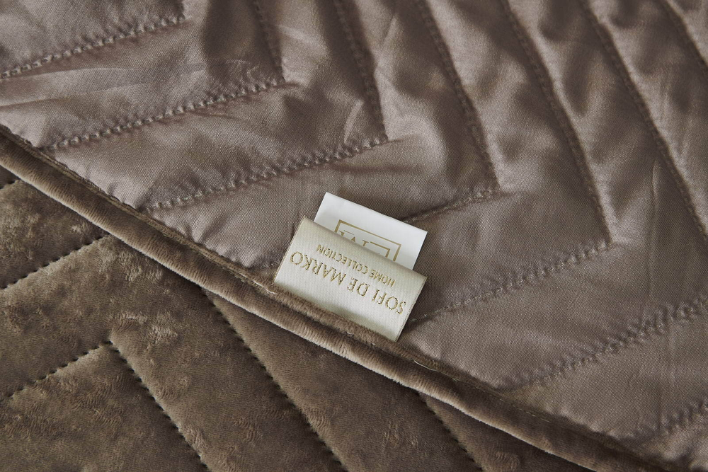 Покрывало 160x220 Sofi De MarkO Фернанд цвета капучино