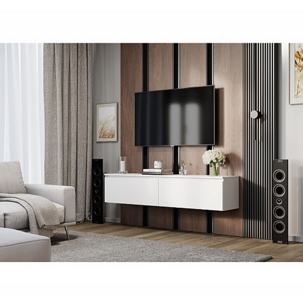 Тумба подвесная Симпл ШКН-07, белый