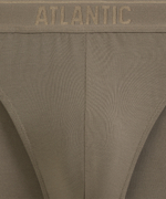 Мужские трусы слипы спорт Atlantic, 1 шт. в уп., микромодал, темно-серые, MP-1590