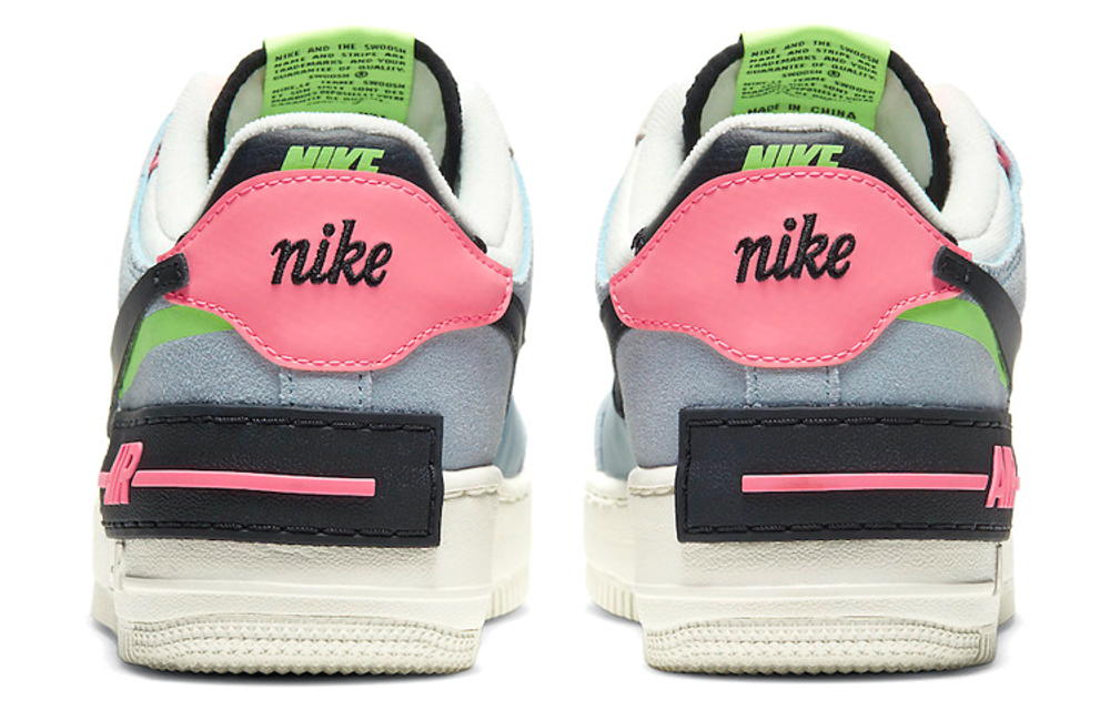 Кроссовки Nike Air Force 1 Low Shadow "Sunset Pulse" (Женская размерная сетка)