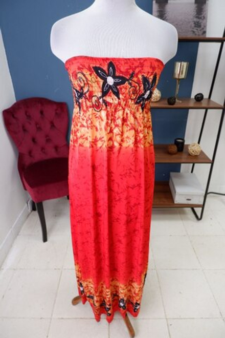 Сарафан яркого цвета 42 размер