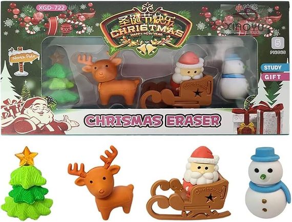 Pozan \ Ластик \ Eraser Chirstmas