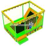 Мини батутная арена "Супергерой" 3,6x2,5x2,5 м