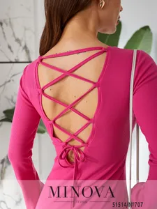 Платье 707-малиновый Minova