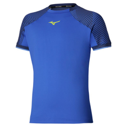 Теннисная футболка Mizuno Stargazer Shadow Short-Sleeve - dazzling blue