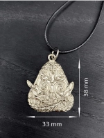 Защитный магический славянский кулон оберег Макошь сталь