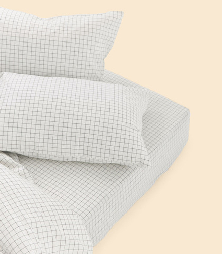 Пододеяльник - Melange White - 150x200