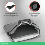 Сумка для ноутбука PC Pet PCP-A1315GY серый