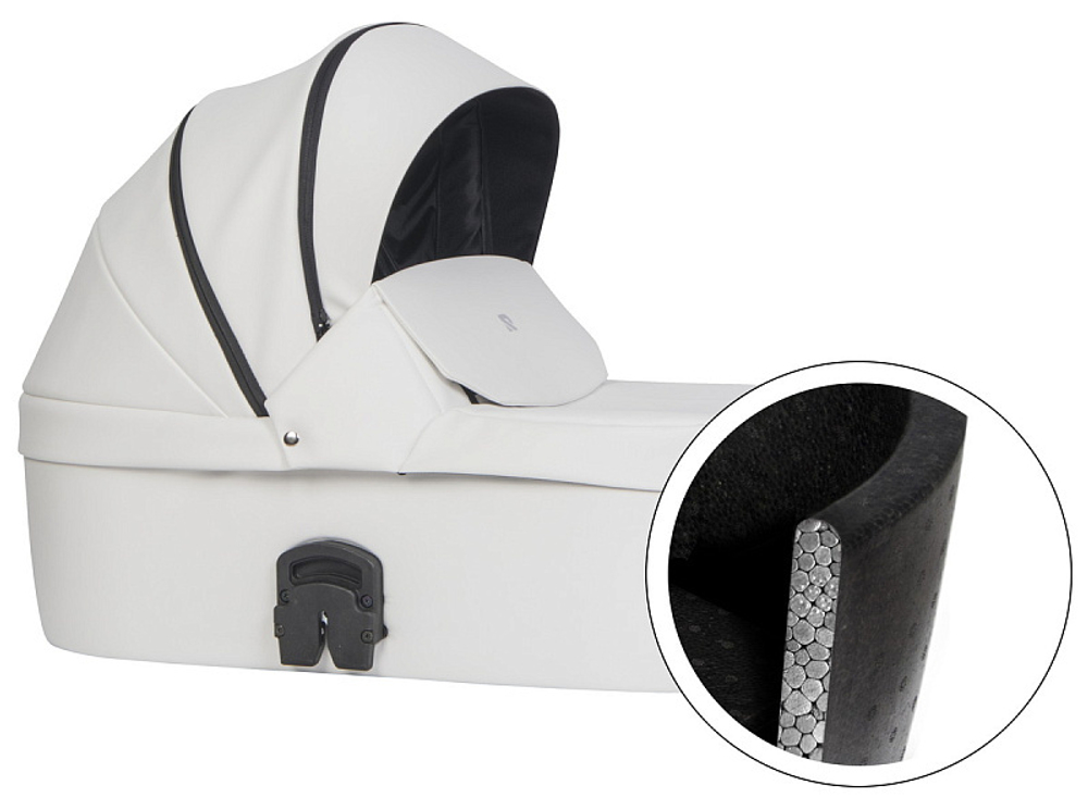 Детская коляска Riko Nano Thermo 2 в 1 02 White (белый)