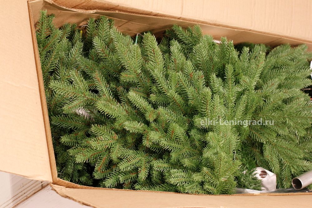 Ель искусственная «Милано» (литая хвоя) 240 см / 2,4 м