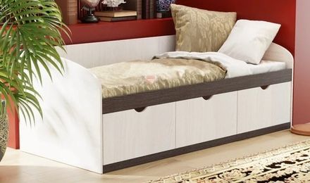 Кровать-8 одинарная с 3-мя ящикам 800*1900