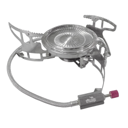 Горелка туристическая со шлангом Tramp Firebird TRG-058  нержавеющая сталь