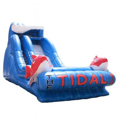 Надувная водная горка «Прилив» без бассейна, 10*4*5 м