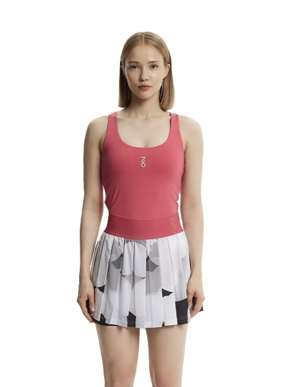 ОДЕЖДА ДЛЯ ТЕННИСА Женская, Майка SEVENSIX NATA SLEEVELESS T-SHIRT — BRIGHT PINK .