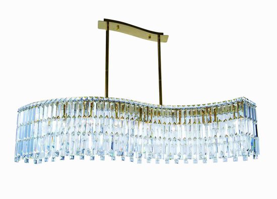 2670E/8A GOLD+CLEAR (1) Люстра NW