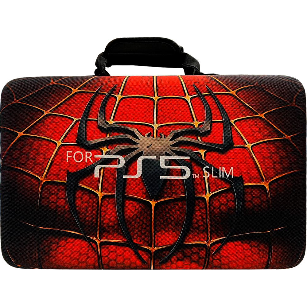 Сумка для консоли и геймпадов PS5 Slim (Spider-Man)