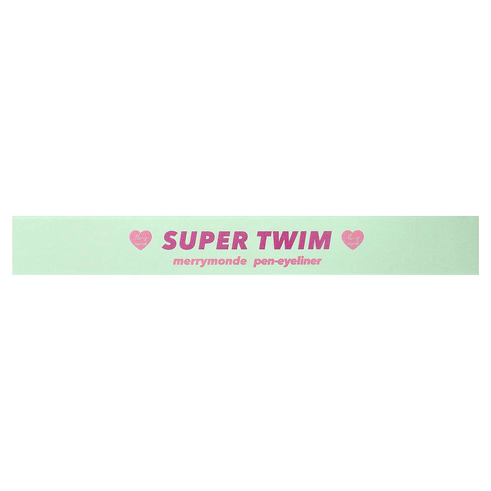 Merrymonde, Super Twim Pen Eyeliner, 05 коричневый мокко, 0,5 мл (0,02 жидк. Унции)
