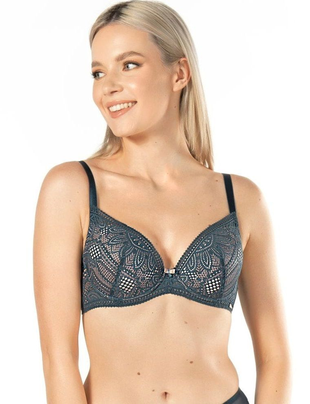 Бюстгальтер пуш-ап Daniela (Размер: 75C) (Цвет: грязно-синий)