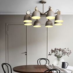 Люстра На Штанге Rolla 8 Gray By Imperiumloft