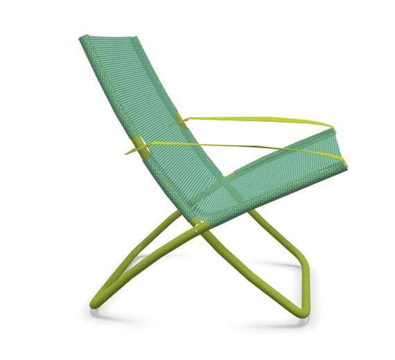 Кресло-шезлонг Snooze, зеленое
