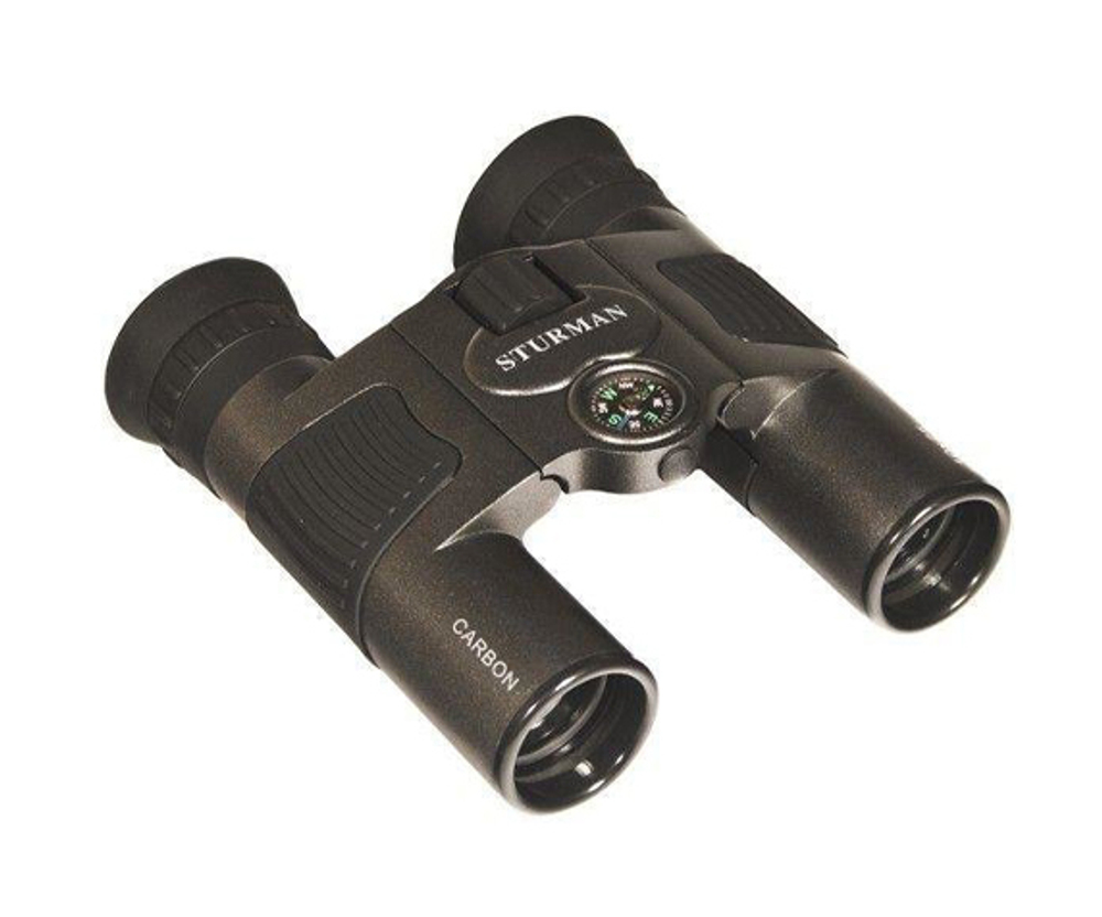 Бинокль Sturman 12х25 с компасом CARBON