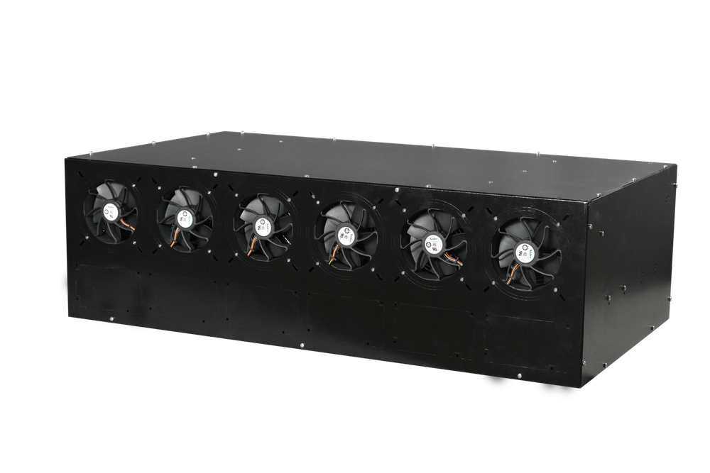 Продувная тушка для майнинга на 15 маленьких видеокарт