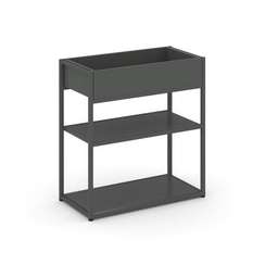 Рифт Стеллаж металлический низкий приставной  RF.STM-011  596*350*750