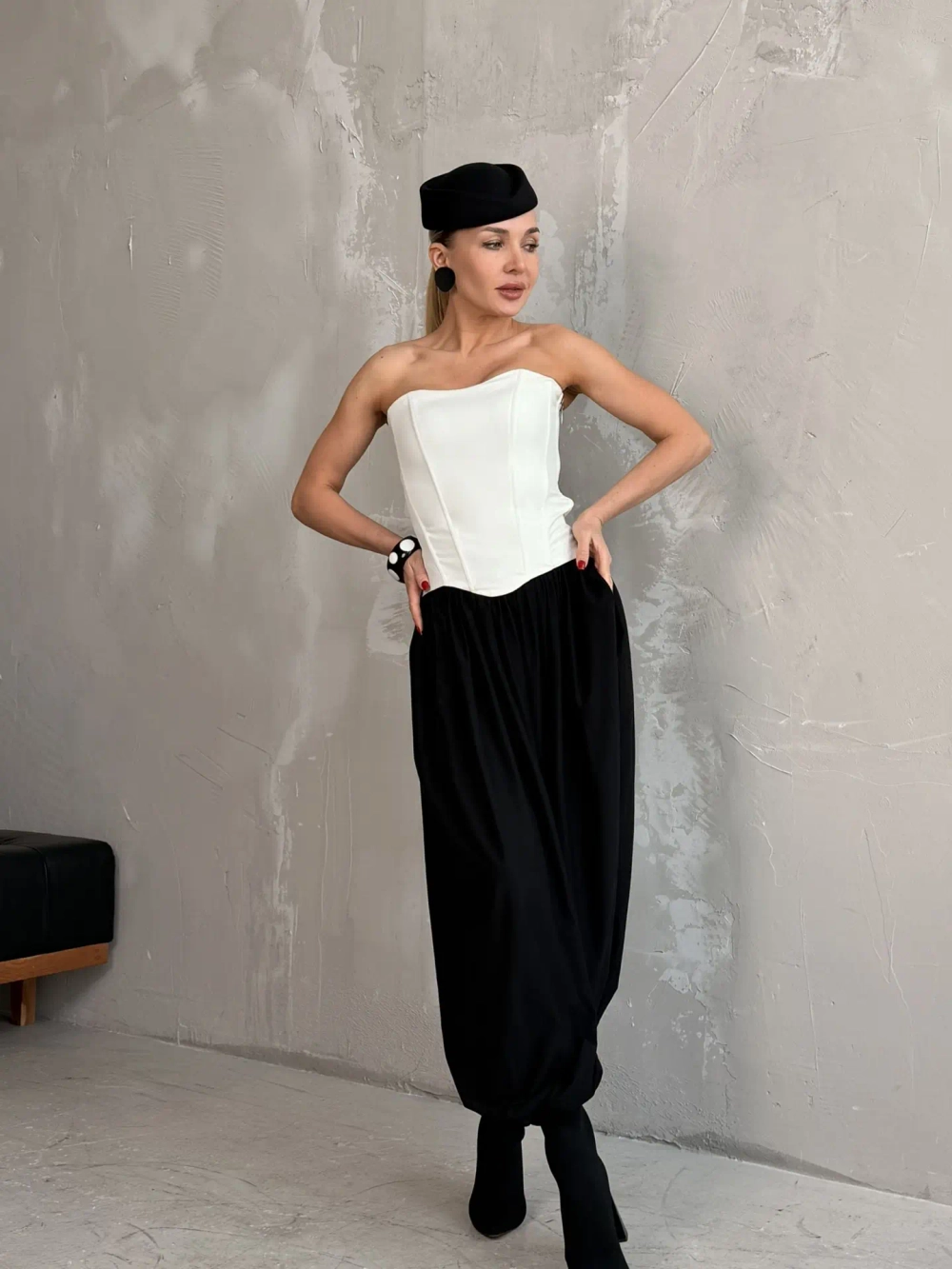 Корсет белый