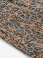 Джинсы широкие для девочки Next B83-530, Коричневый