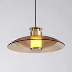 Подвесной светильник 8665P/L gold/amber