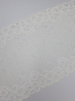 Кружево эластичное молочное КС38 (22 см)