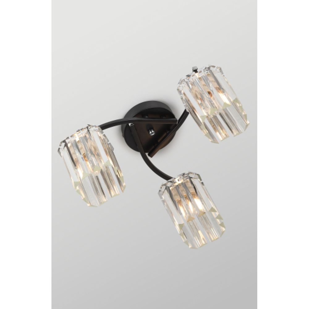 Люстра Rivoli June 1062-303 3хЕ27 60 Вт хрусталь | Rivoli