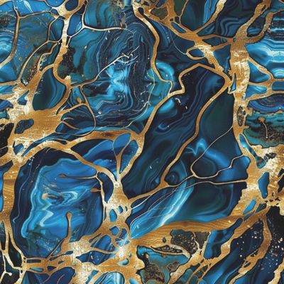 Натуральный камень с поталью