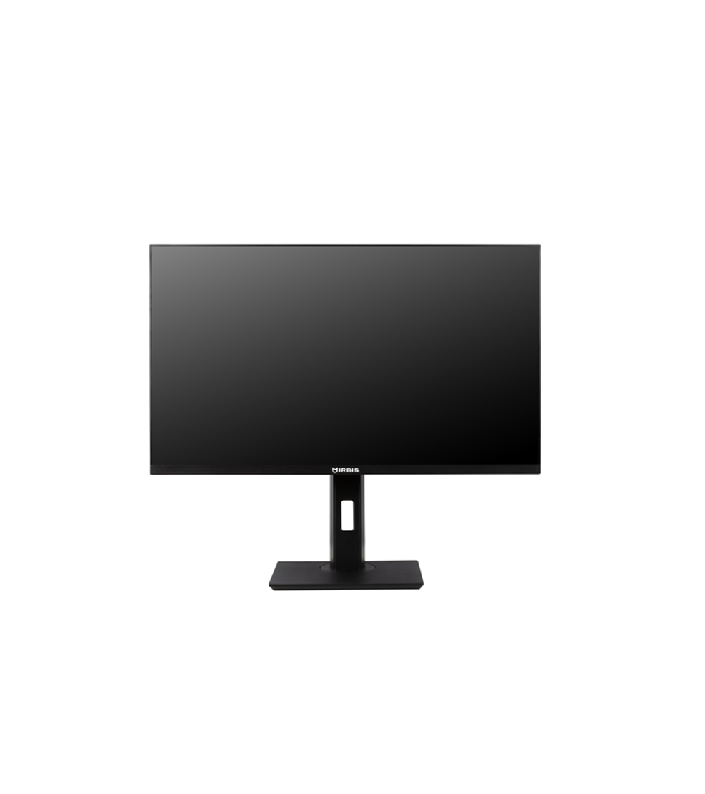 IRBIS SMARTVIEW 24 23.8'' LED Monitor 1920x1080 16:9 IPS 250 cd/m2 1000:1 3ms 178°/178° VGA HDMI DP USB Audio out 75Hz Tilt Height Swivel Pivot Camera 5mp Speak внутр. бп Black 3y (China)