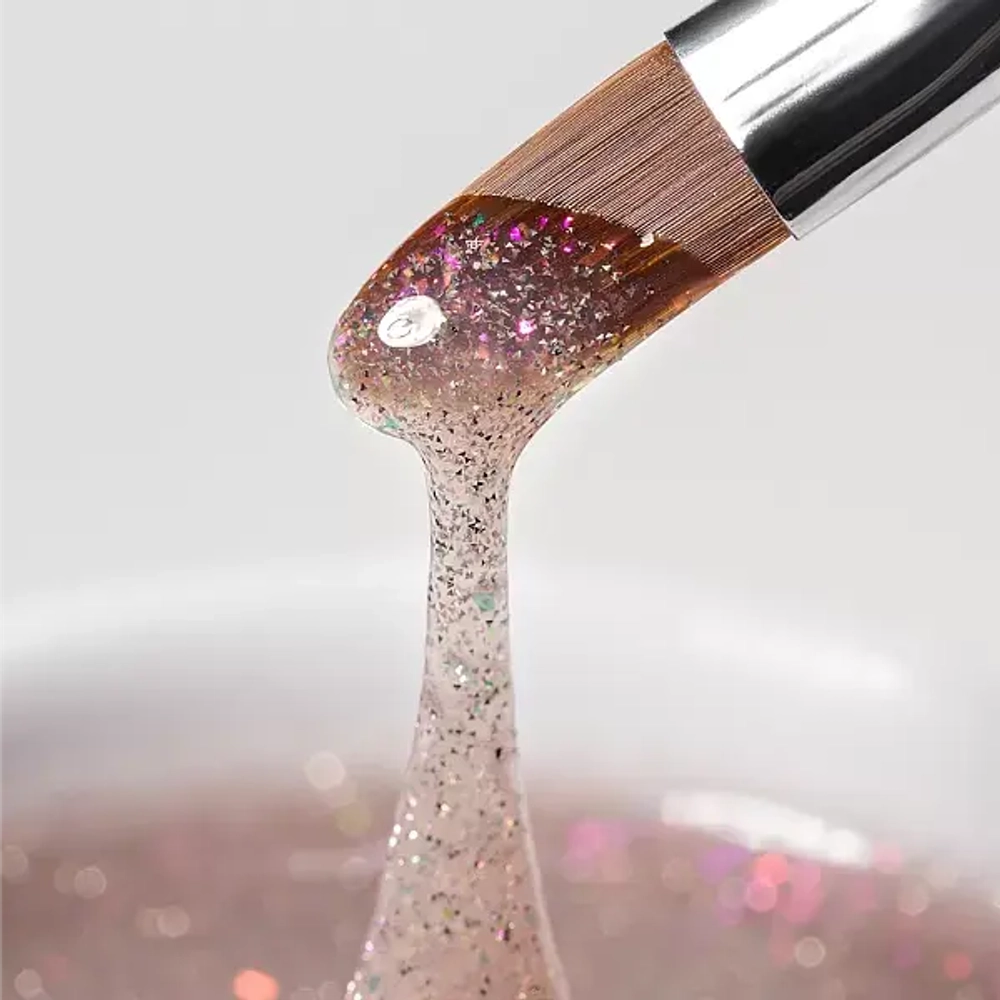 Runail Моделирующий УФ-гель светоотражающий №9876 BUILDER UV GEL REFLECTIVE DIAMOND 2.0, 15г