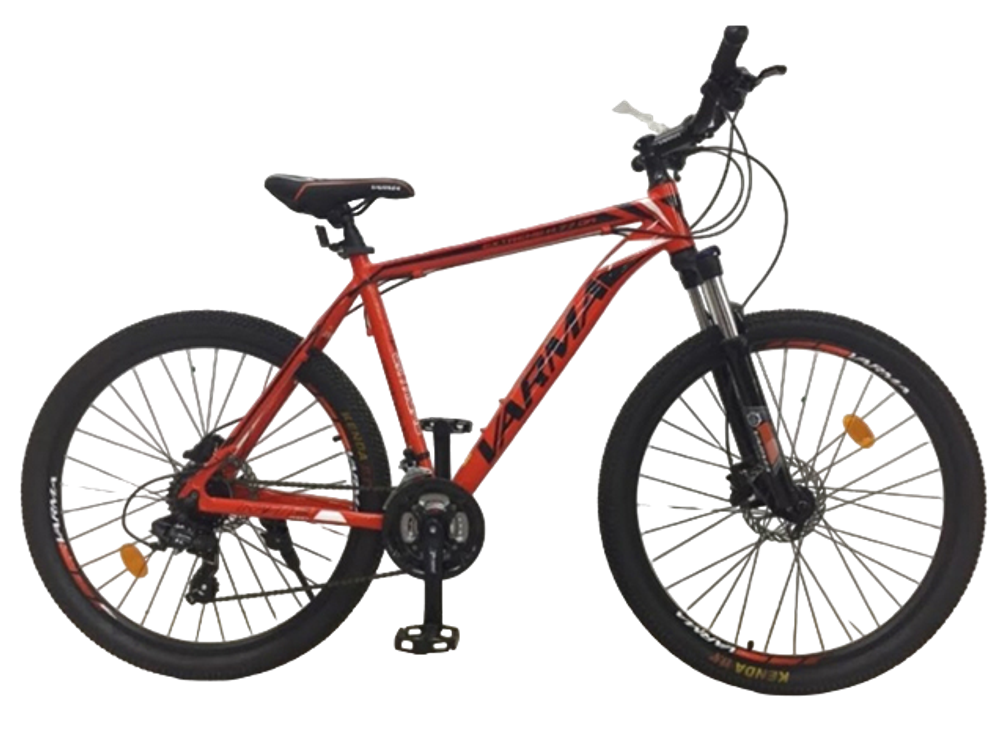 Велосипед 27.5" VARMA EXTREME H 77DA 27.5"р.18 красный 24ск ал.2024